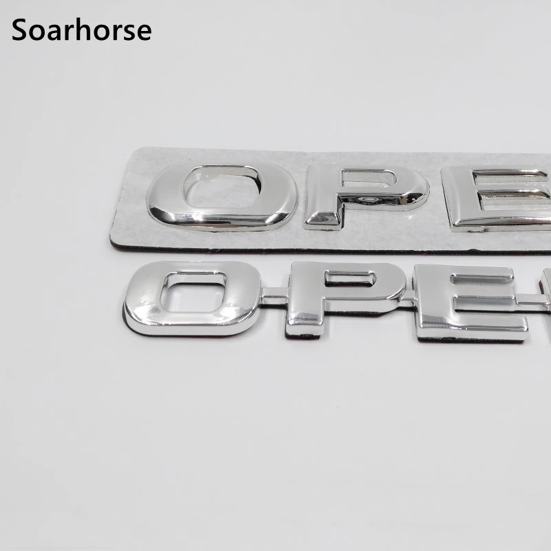 Auto Tvarovanie Zadného Kufra Znak Pre Opel Písmená Logo Dekorácie-Nálepky Na Opel Astra Zafira Mokka Meriva