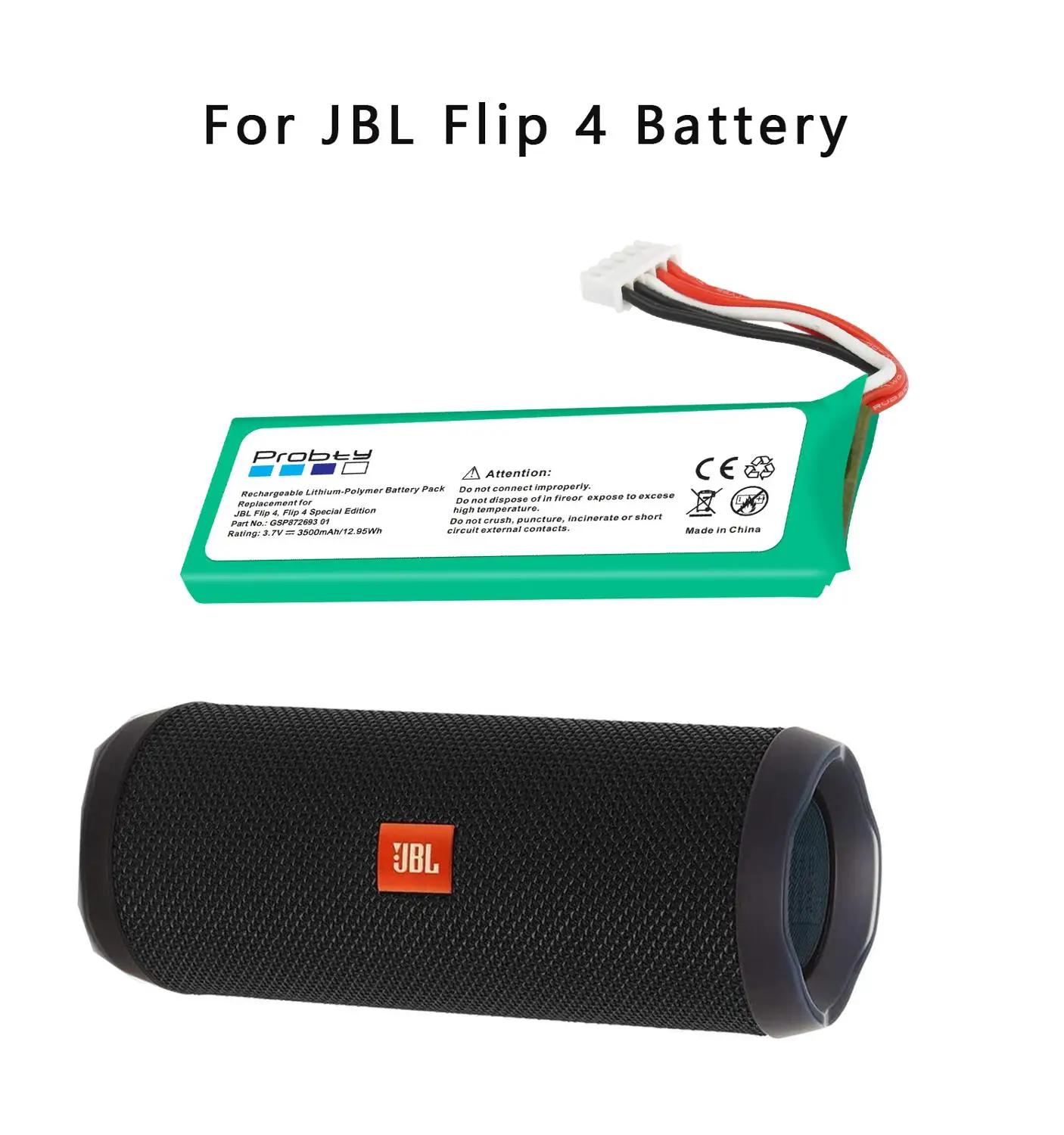 Batéria 3500mAh GSP872693 01 pre JBL Charge 4 JBL Flip 4, Flip 4 Special Edition+ teardown nástroj