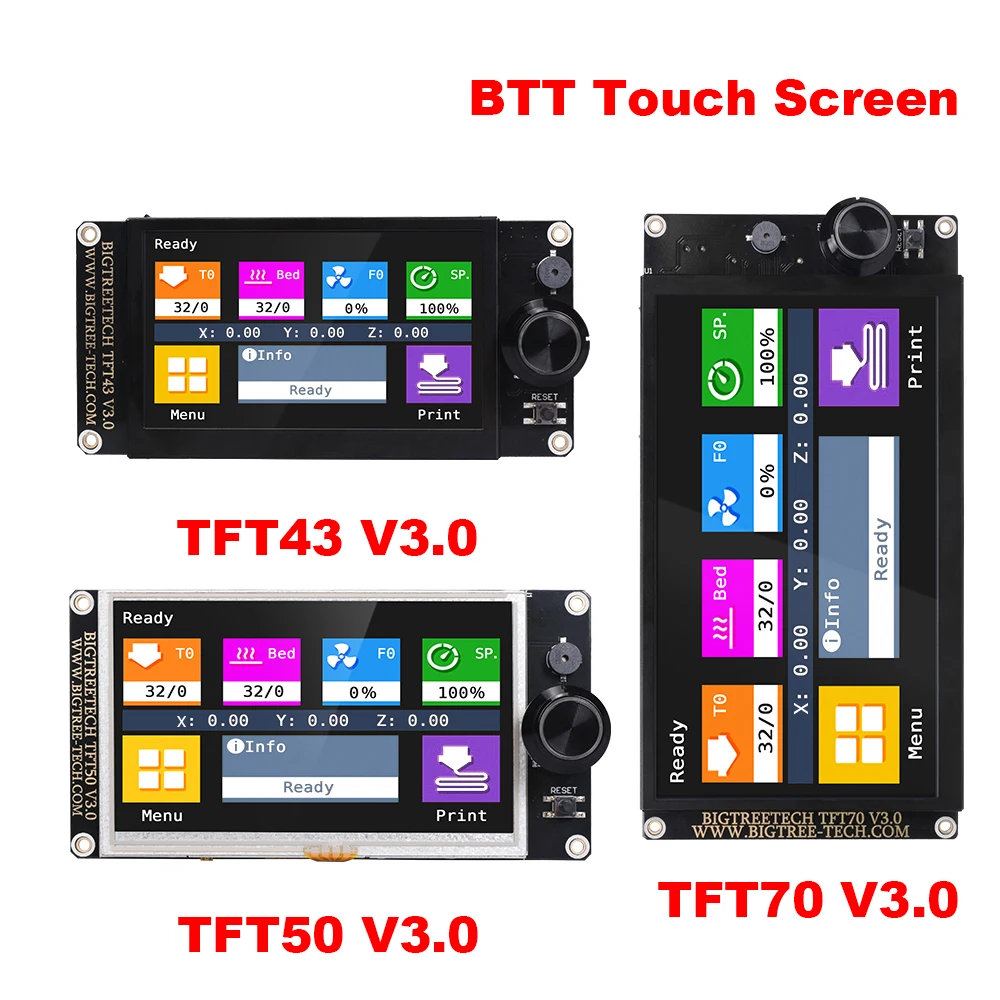 BIGTREETECH TFT28 TFT43 TFT50 TFT70 V3.0 Dotykový Displej 12864 LCD Displej Pre SKR V1.4 Turbo Mini E3 vzdať sa-3/5 3D Tlačiarne Diely