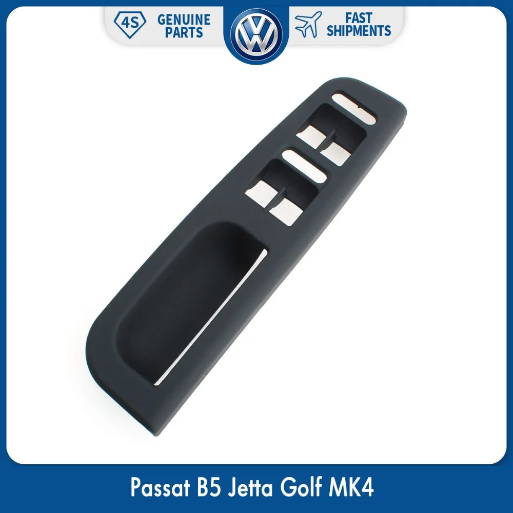 Black Master Okne sa Prepnite Ovládací Panel Rámu Orezania pre VW Volkswagen Passat B5 Jetta Golf MK4