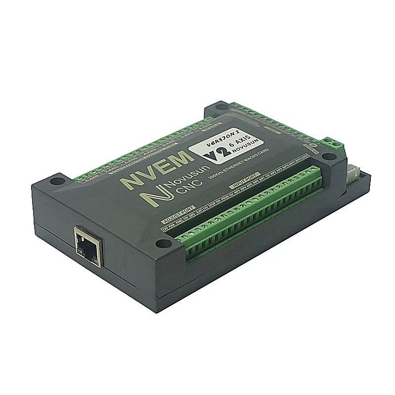CNC NVEM Mach3 Kontroly Karty 200KHz Ethernet Port 6 Osi