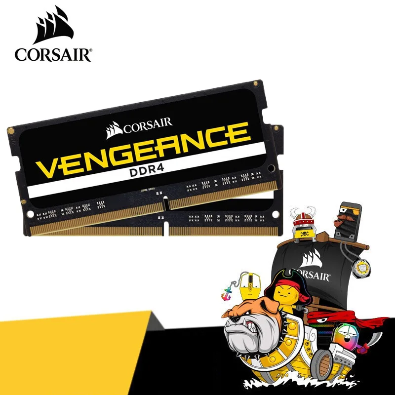 CORSAIR Vengeance Notebook Pamäte RAM so-DIMM DDR4 4G 2400/2666/3000MHz 260pin 1.2 V CL16 CL18 PC4 8G 16 G 32GB pre notebook