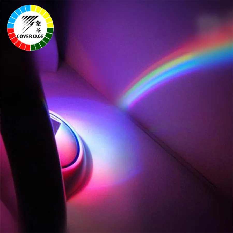 Coversage Rainbow Nočné Svetlo Projektora Deti Detský Dieťa Spí Romantický Led Projekčnej Lampy Atmosféru Novinka Domov Lampy