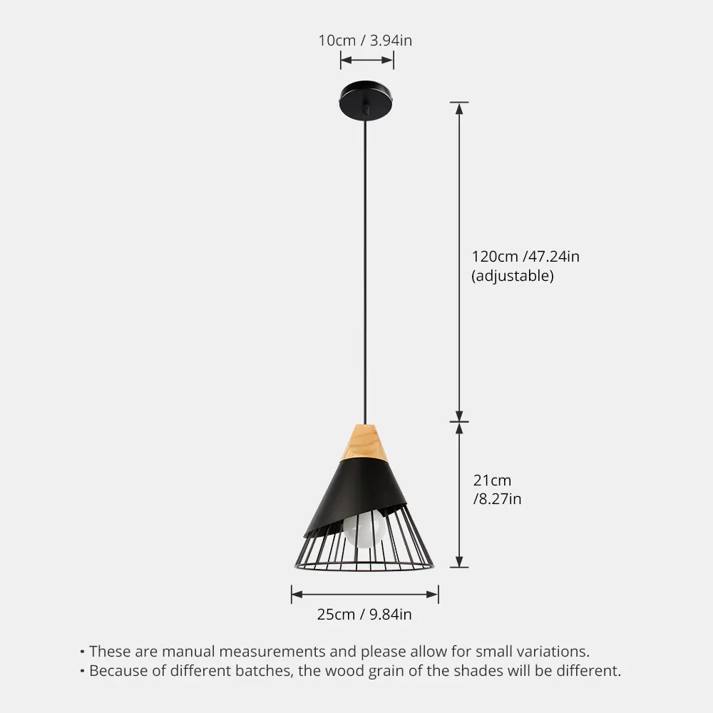 DARHYN Prívesok Lampa Moderného E27 Prívesok Svetlá Dreva Pre Spálne Visí Lampa Nordic Hliníkové Tienidlo LED Žiarovka Kuchyňa Svetlo