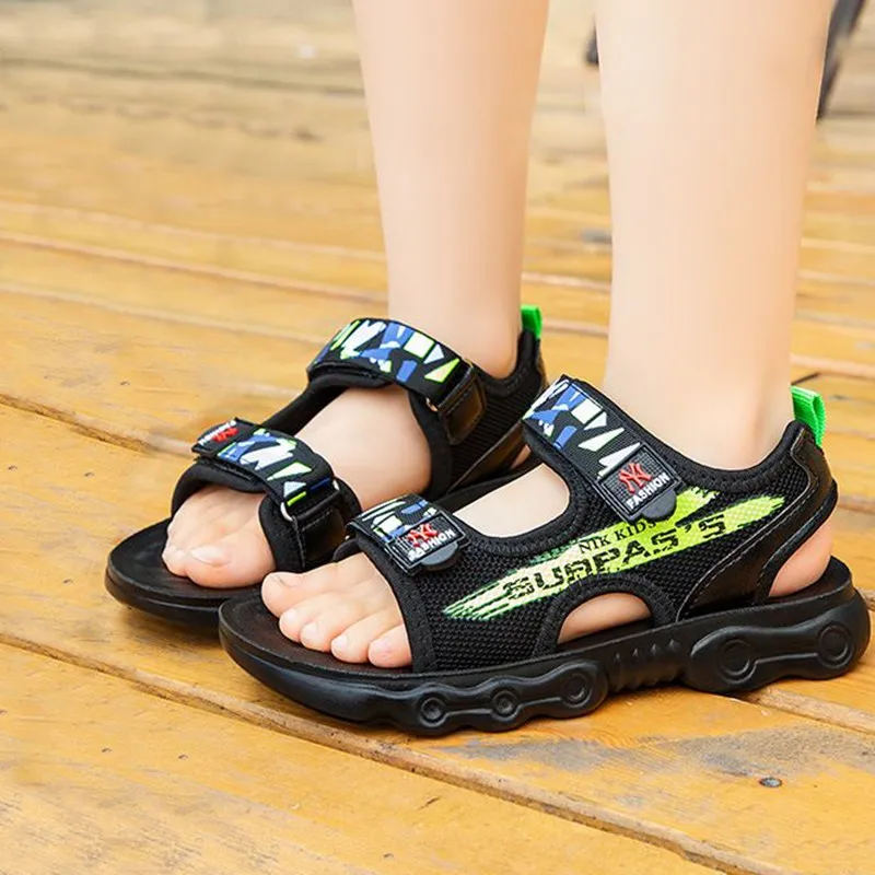 Dieťa pohodlné sandále 2020 letné nový chlapec dievčatá pláže topánky deti bežné sandále deti módne športové sandále veľkosť 26-36