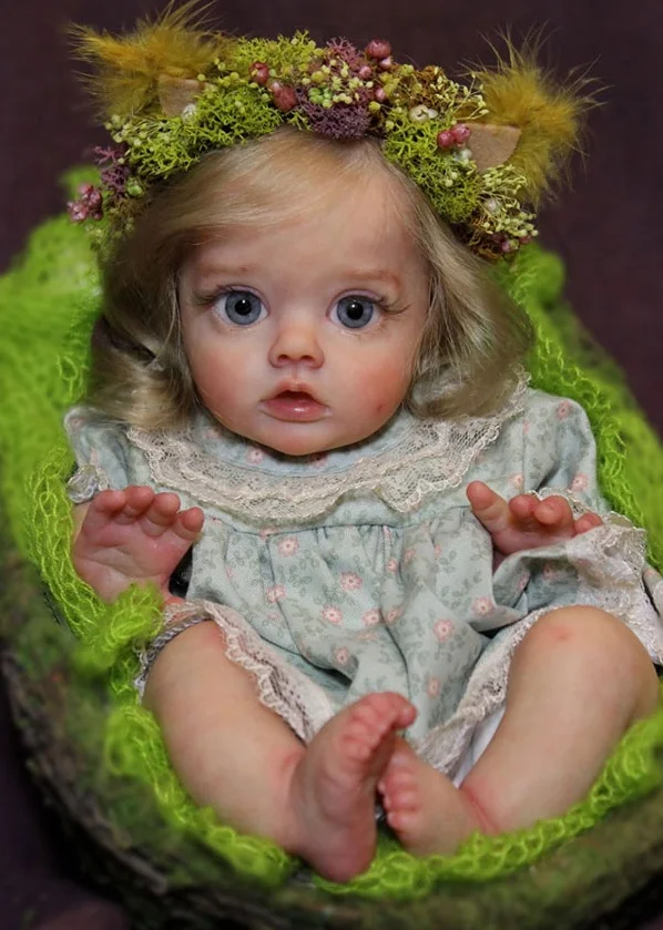 DIY Bebe Reborn držiak pre 12inch víla bábiky Nevyfarbené Časti Silikónové Reborn Baby Doll Súpravy mini Novorodenca bábika Príslušenstvo