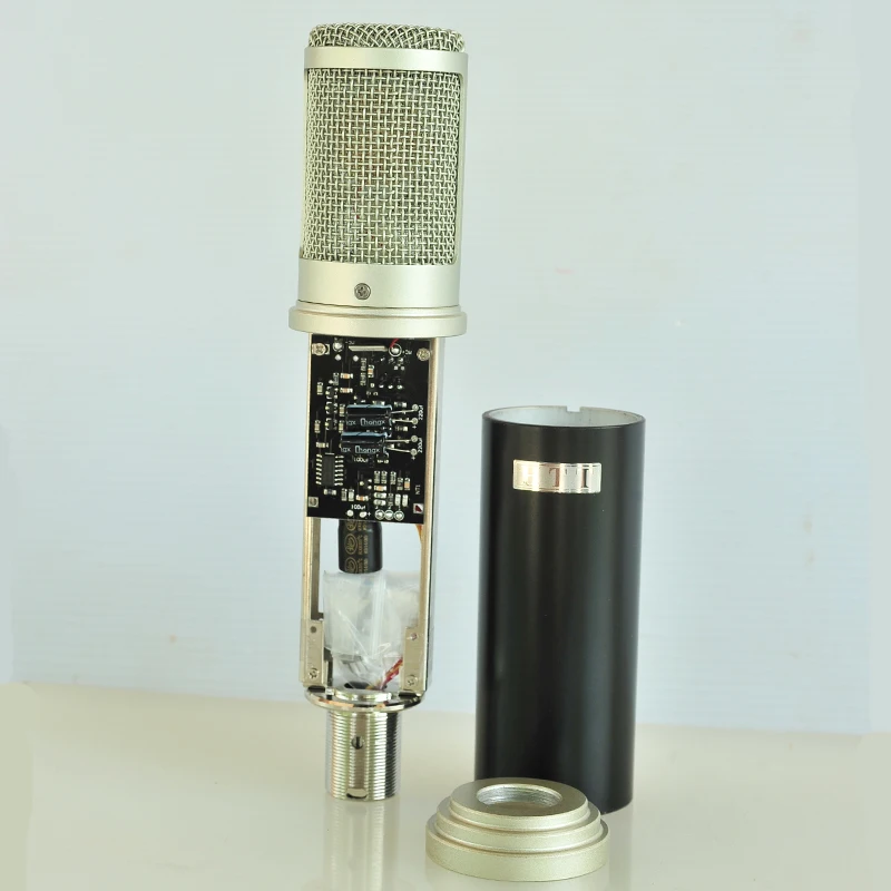 DIY nízka hlučnosť NT1 veľké membrána Kondenzátorových Mikrofónov doska s 34cm zlato Capsulse