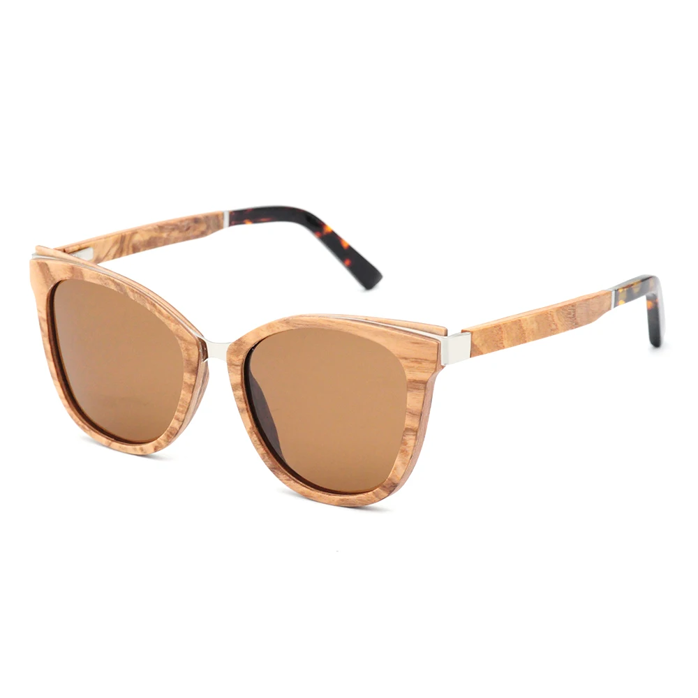 Dobrý dizajn drevených ženy Polarizované slnečné okuliare ženy slnečné okuliare LS2165