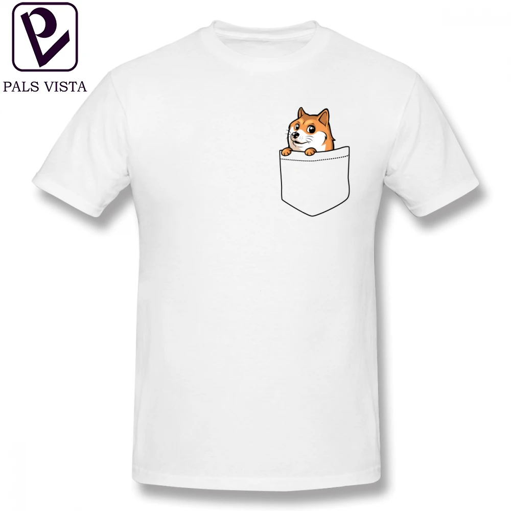 Doge T Shirt Doge Vrecko Vrecko Doge T-Shirt Mužov 100 Percent Bavlna Tee Tričko Tlač Pláže Zábavu 5x Krátke Rukávy Tričko