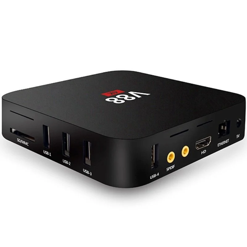 Domáce Kino V88 RK3229 Smart TV Set-Top Boxu, Prehrávača 4K Quad-Core 8GB WiFi Multimediálny Prehrávač TV Box Smart HDTV Box Platí pre Android