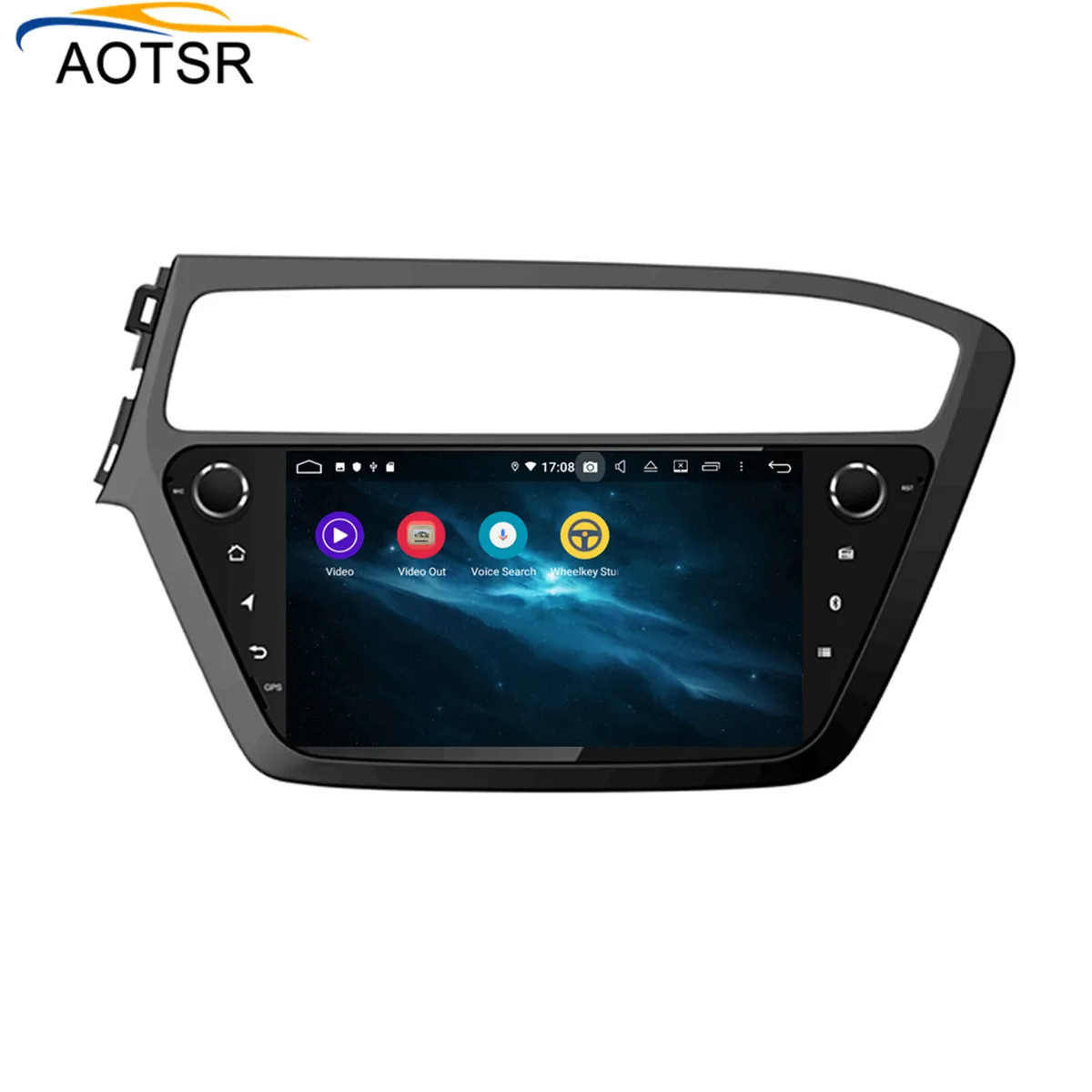 DSP Octa-Core 4+64 Android 9.0 auto gps, dvd prehrávač Hyundai I20 2018 GPS Navigácie Auta, Auto Rádio, stereo Video wifi Vedúci Jednotky