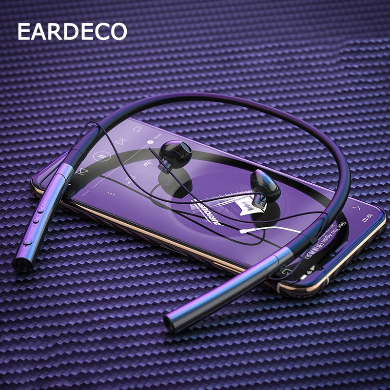 EARDECO Vibrácií Originálne Bluetooth Slúchadlá Slúchadlá Ťažké Basy Bezdrôtové Slúchadlá Slúchadlá Stereo Nepremokavé Headset Mikrofón