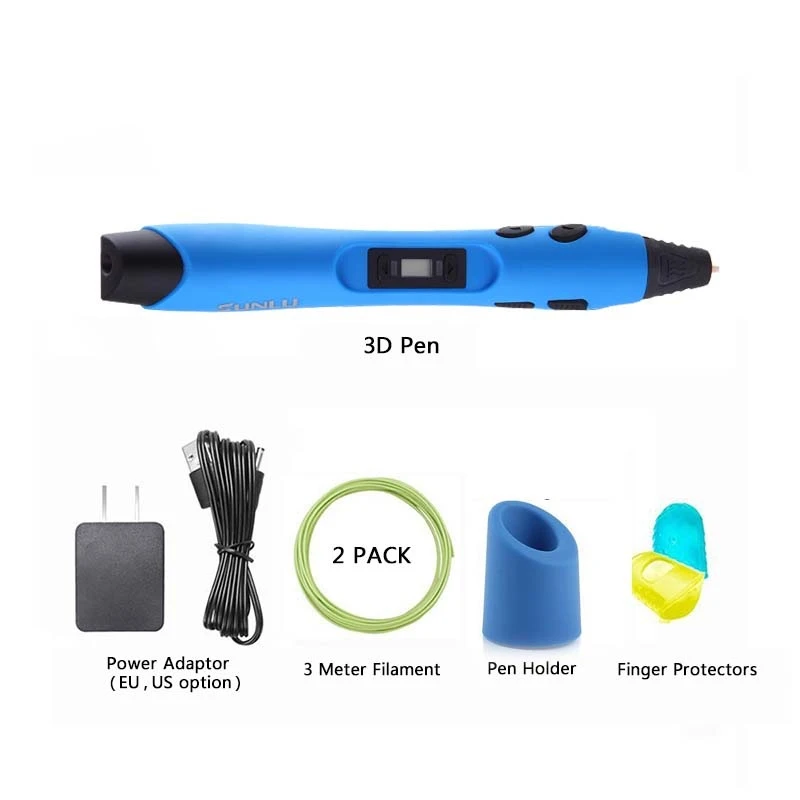 Enotepad nové SL-300 3D pero na Podporu 1.75 MM CHKO vlákna a LCD ovládanie teploty, bezpečný pre deti 3d tlač pero