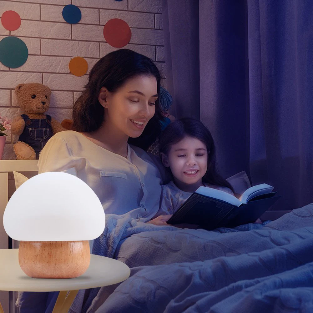 EU/US/UK Plug 16 Farieb Zmeniť Húb LED Nočné Svetlo Nočné dojčenie Diaľkové Ovládanie Lampy Domova