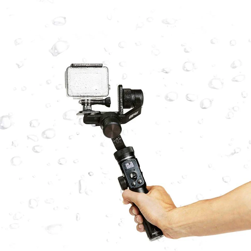 FeiyuTech Úradný G6 Max 3-Os Vreckový Fotoaparát Gimbal Stabilizátor pre RX100Ⅳ pre GoPro Hero 7 Smartphone pre Canon EOSM50 Používané