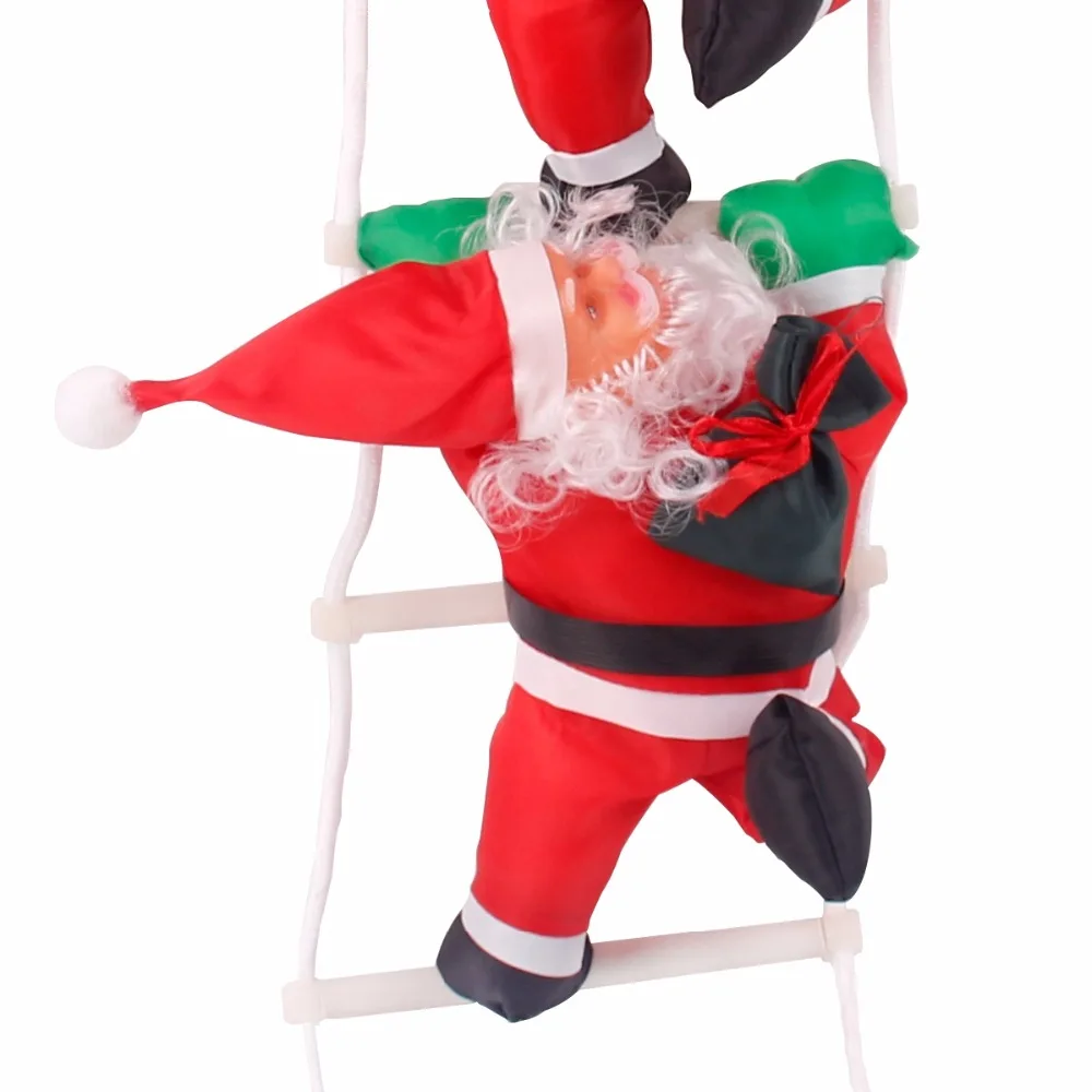 FENGRISE Cute Santa Claus Bábika Vianočný Stromček, Dekorácie, Závesné Rebríky Veselé Vianočné Dekorácie pre Domov Dekor Nový Rok 2019