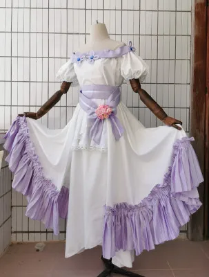 Final Fantasy XIV FF14 Jarné Šaty Miqo'te Cosplay Kostým Oblečenie 4 farbu môžete vybrať