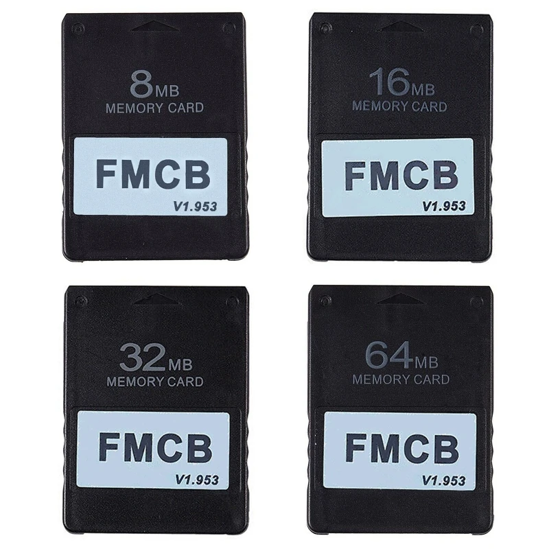 FMCB v1.953 Pamäťová Karta pre PS2 2 Free McBoot Karta 8 16 32 64 MB