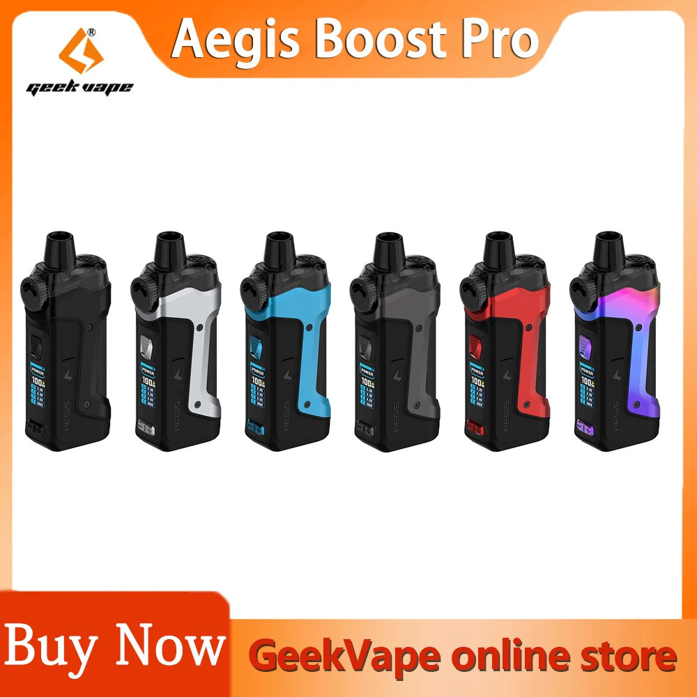 Geekvape Záštitou Boost Pro pod kit Cartridge 6ML S Cievka 100W Elektronická Cigareta Vaporizer Silu 18650 batérie VS Argus Pro