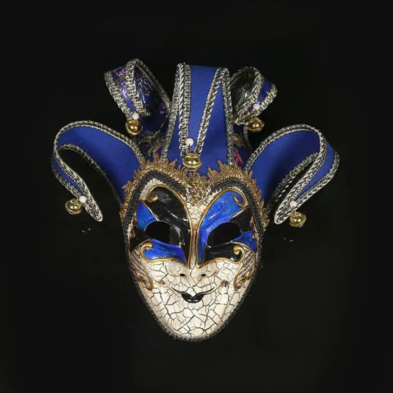 GNHYLL Novo high-end Benátskej maškaráda maska maska Európe a Spojených Štátoch Halloween klaun maska zobraziť dodávky