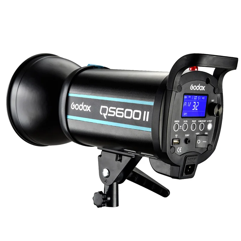 Godox QS400II 400WS / QS600II 600WS / QS800II 800WS / QS1200II 1200WS+ X1T 2.4 G Bezdrôtový Vysielač Štúdiový Blesk Flash Light