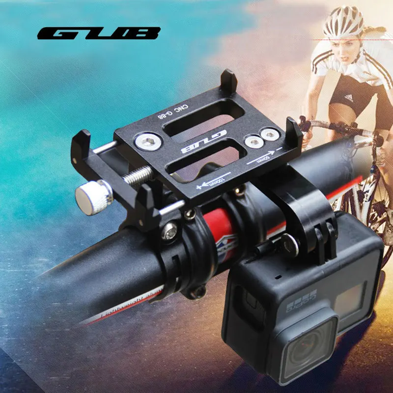 GUB Univerzálny Hliníkový Bicykel Motocykel GPS Telefón Svetlo Mount Držiak Pre 3.5-7.2 palcový Telefón Držiak na Podporu Bike Sport Fotoaparát