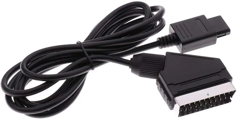 H 10pcs 6 1.8 m RGB Scart AV Kábel Viesť pre N64 SNES NG Gamecube kábel pre N64 jednosmerný (DC) kábel