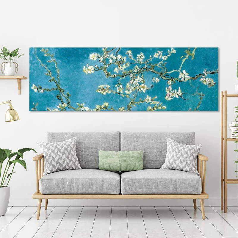 Holandský Maliar Van Gogh je Kvitne Mandľový Strom Plagáty Tlačiť Nástenné Umelecké Plátno na Maľovanie Famou Maľovanie Dekoratívny Obraz na Izbu