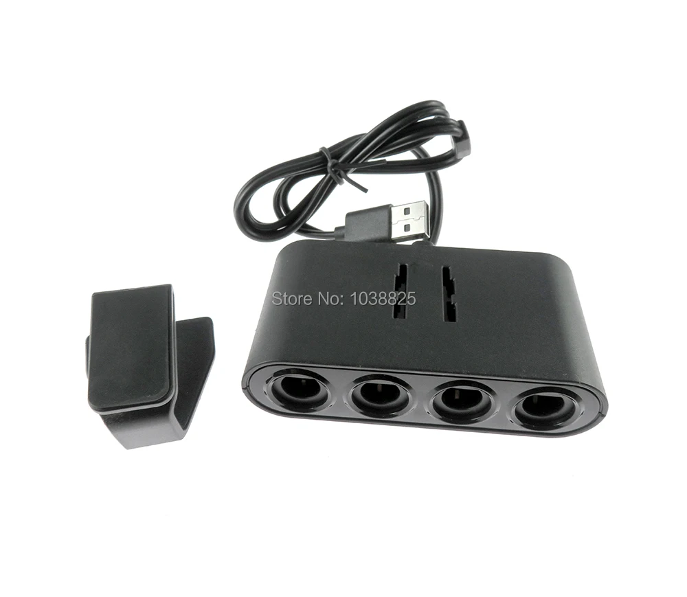 Horúce Pre Gamecube Radič Adaptér 4 Port USB Pre Gamecube NGC Radič Adaptér Pre Nintendo Prepínač/Wii U /PC 3in1