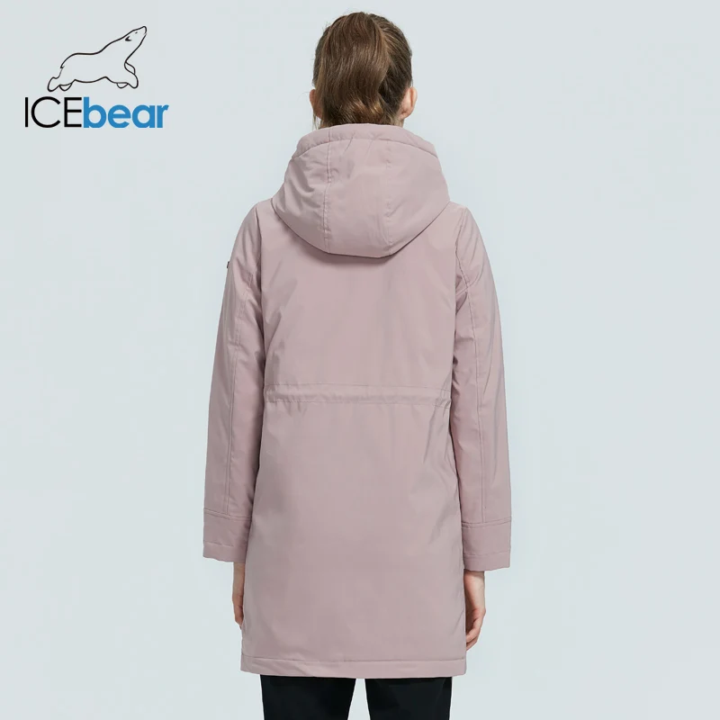 ICEbear 2020 nové príležitostné kabát vetru teplé jarné bundy vysokej kvality s kapucňou módne dámske parkas GWC20115D