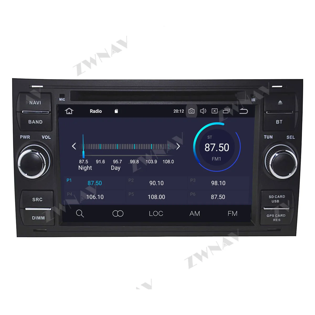 IPS Android 10.0 4+64 obrazovke Auto DVD Prehrávač, GPS Navi Pre Ford Mondeo 2004-2010 GPS Auto Rádio Stereo Multimediálny Prehrávač Vedúci Jednotky
