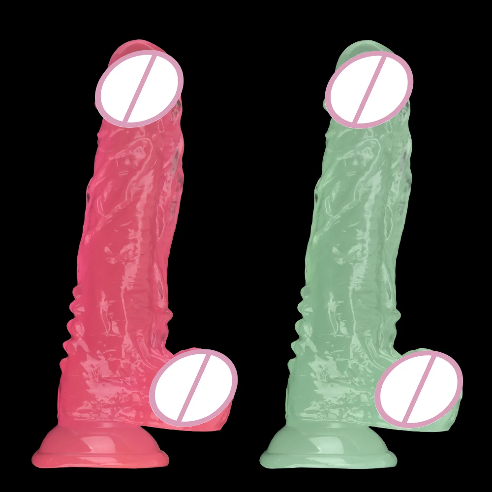 Jelly Silikónové Veľké Umelé Penisy Análny Zadok Plug Sexuálne Hračky Pre Ženy Pár Realistický Penis Kohút Prísavky Erotické Stroj Dospelých Žien