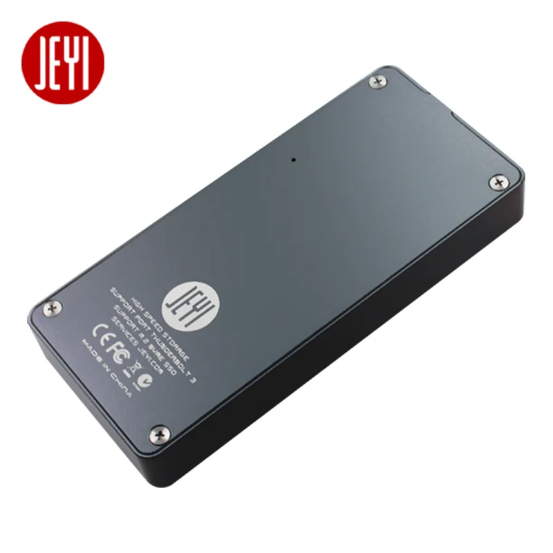 JEYI thunderbolt 3 m.2 nvme Krytu mobile box prípade NVME NA TYP-C hliník TYP C3.1 m. 2 USB3.1 M. 2 PCIE U. 2 SSD LEIDIAN-3