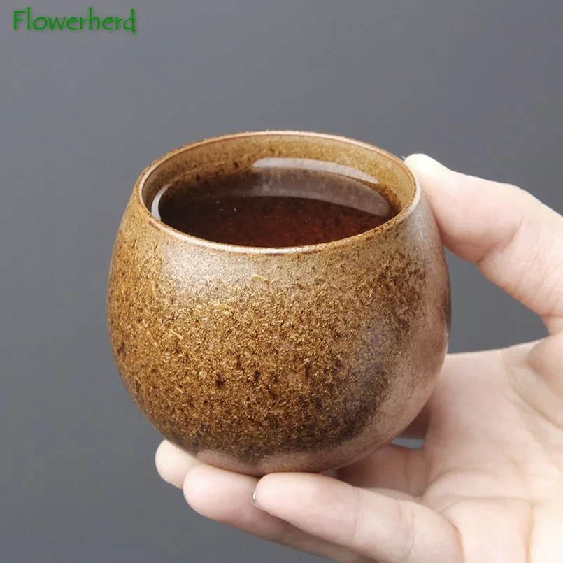 Keramické, Porcelánové Kung Fu Šálku Čaju Teaware Veľké Čaj Nastaviť Jeden Pohár Majstra Pohár Ru Pece Pohár