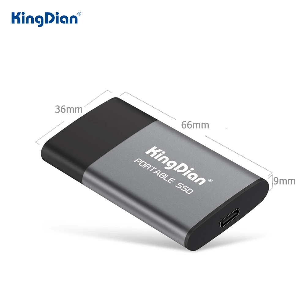 KingDian Externé SSD 500GB 1 TB dokonca vzal 120 gb 250 GB 2 TB Externé ssd (Solid State Disk Drive USB3.0 Typ C