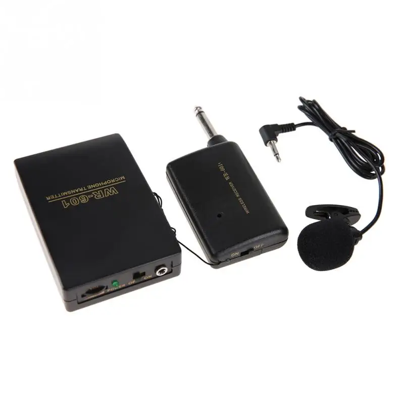 Klope Typ Bezdrôtový Mikrofón Prenosný Bezdrôtový FM Vysielač-Prijímač zapnutý Reproduktor, Klip Klope Headset Mikrofón