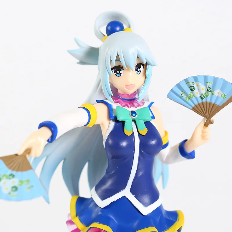 Konosuba: Božie Požehnanie na Tento Nádherný Svet! Aqua PVC Obrázok Anime Dievča Brinquedos Model Hračka
