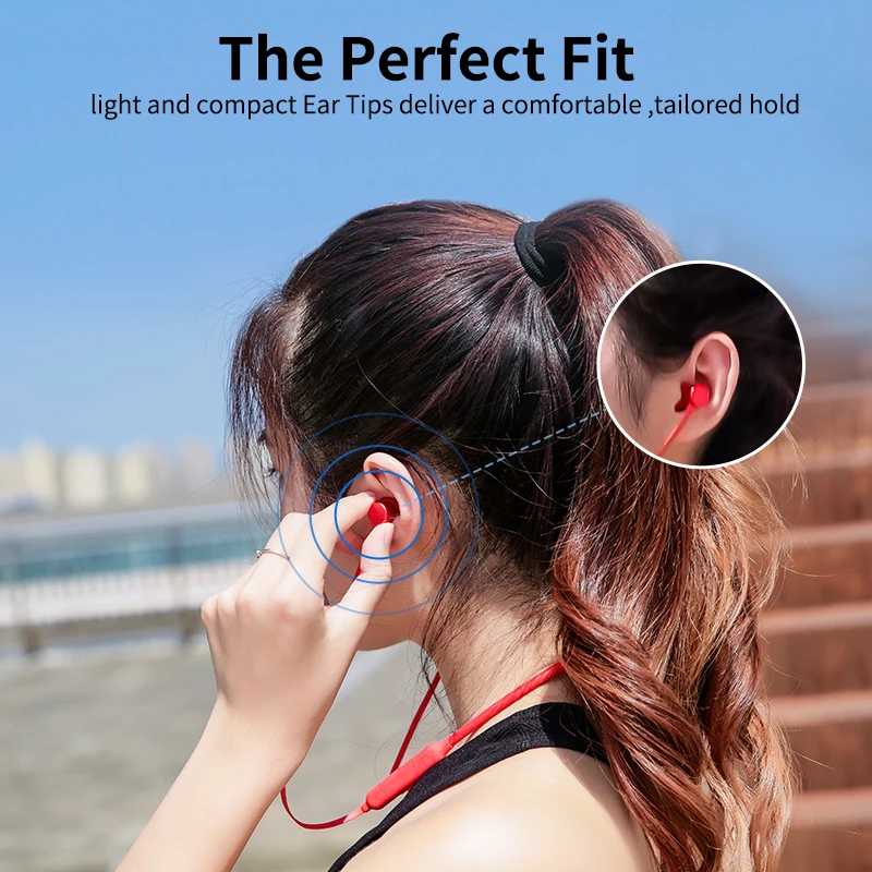Langsdom BX9 Bezdrôtové Slúchadlá Neckband Športové audifonos Bluetooth Slúchadlá auriculares 12h Hudby, Bluetooth Headsety pre telefón