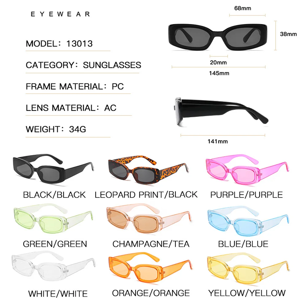LongKeeper Vintage Obdĺžnik Slnečné Okuliare Ženy, Luxusné Značky Dizajnér Malé Námestie, Slnečné Okuliare Ženské Módne Čierne Okuliare Oculos