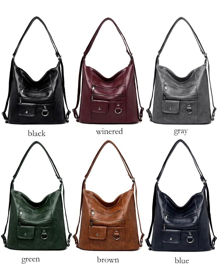 Luxusné Značky Ženy Kabelky Veľkú Kapacitu 3IN1 Tote Bag Dizajnér mäkké Kožené Dámske kabelky Bežné Crossbody Tašky pre Ženy