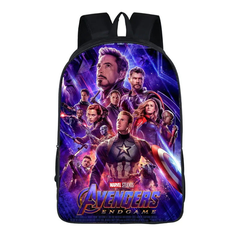 Marvel Superhrdina Avengers Infinity war mochila Batoh Škola pleciach taška cestovanie notebook bagpack pre dospievajúci chlapci dievčatá