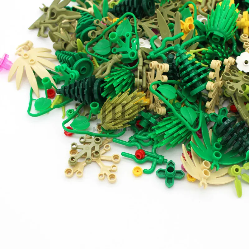 Moc Vojenské Rastlín Trávy Legoings Stavebné Bloky, Ulice Mesta Zobraziť Záhrada HOBBY Tehly Časti Kompatibilné so Kvet Nastaviť Jedlo