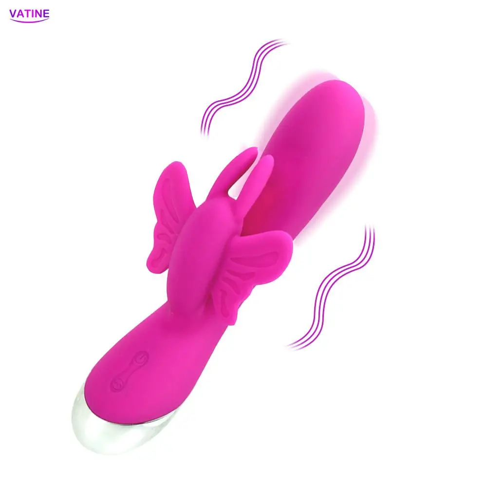 Motýľ Silné Vibrátory Pre Ženy Klitorisu Análny Masáž Plug Dilda Žena Masturbator Sexuálnu Hračku Pre Dospelých Produkty Erotický Sex Shop