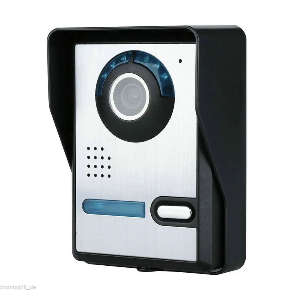 MOUNTAINONE Bezdrôtový WIFI Video Dvere Telefónne Doorbel Intercom Systém Nočného Videnia Vodotesný Fotoaparát s Daždi Kryt HD 720P