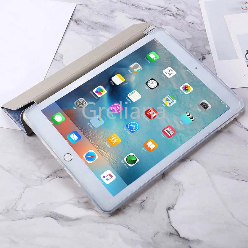 Mramor Tlač Magnet Flip Case for iPad 2019 Vzduchu 3 10.5 Pro 9.7 10.5 Tablet Kryt A2123 A2153 A2152 A1673 A1674 A1675 A1701 A1709