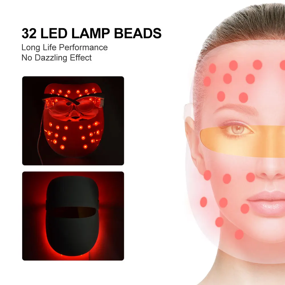 Multifunkčné LED Maska Tváre 7 Farieb svetelná Terapia Fotón Odstraňovač Vrások Zariadenie Kože Tváre Fototerapia Starostlivosti o Krásu Nástroja