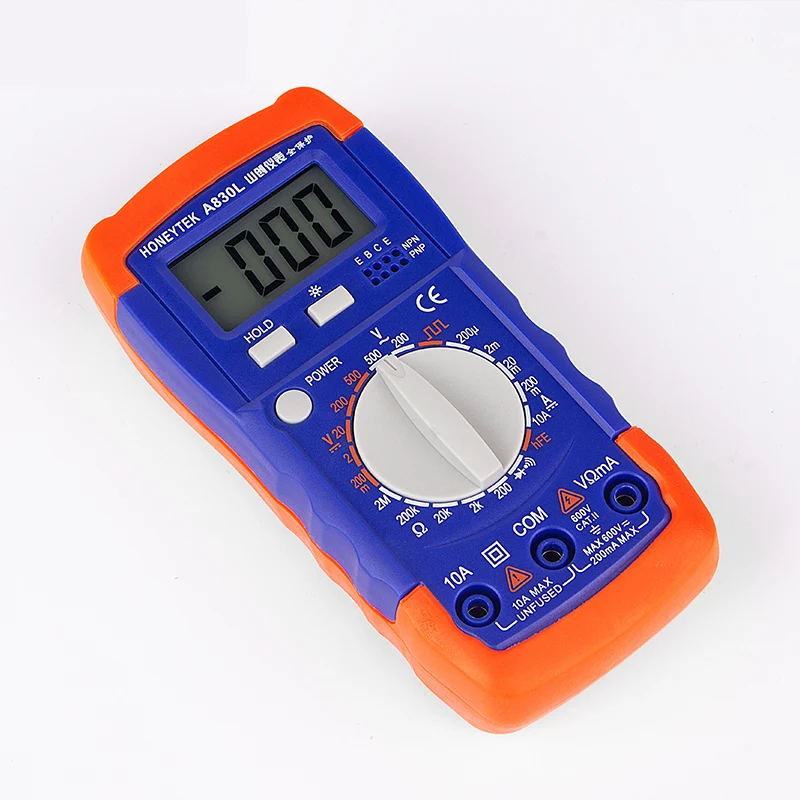 Multimeter Digitálny Voltmeter Merač DC/AC Mini Napätie Indikátor Profesionálne Avometer Ohmmeter Feelers Pre Tester hrotom Sondy