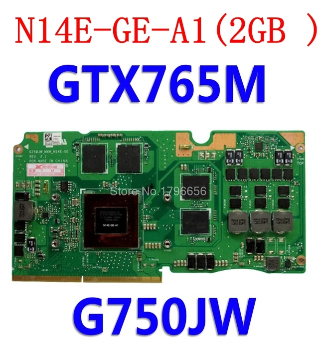 MXMIII VGA grafická Karta Grafická karta GTX 765M 770M 780M 860M 870M Pre ASUS G750J G750JH G750JW G750JS G750JM G750JX G750JZ notebook