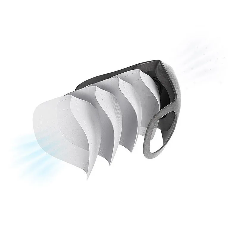 Na Sklade Smartmi PM2.5 Anti-haze Masku na Tvár Nastaviteľných Visí Móda, 3D Dizajn, Ľahké Dýchanie Maskou