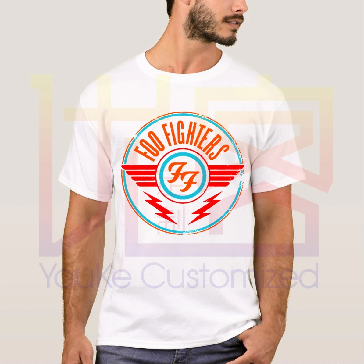 Najnovšie 2020 Lete Foo Fighters Logo Bavlna Ležérne Oblečenie pánske Tričko Súčasnosti Homme Topy, Tričká S-4XL